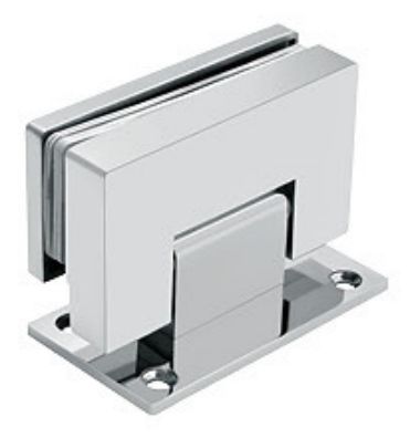 AT-A067-1 90° Shower Door Hinge